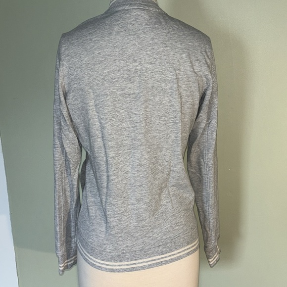 PUMA gray and white zip up in women’s small - Picture 6 of 10
